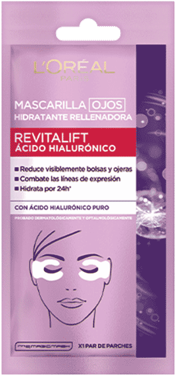 Revitalift Ácido Hialurónico Mascarilla de Ojos Packshot